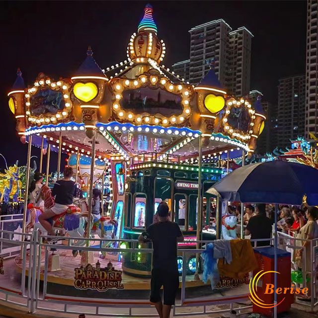 Hot Air Balloon Luxury European Style Carousel