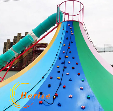 火山攀岩滑梯-4