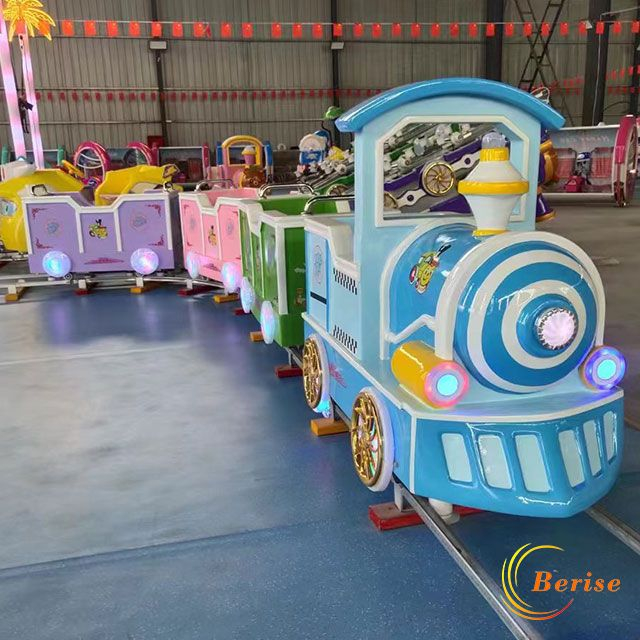 playground children games mini train 