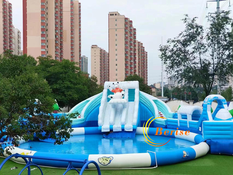 水上充气滑梯-13