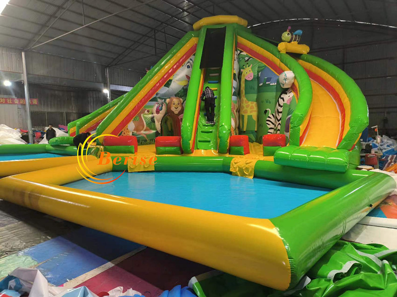 水上充气滑梯-6