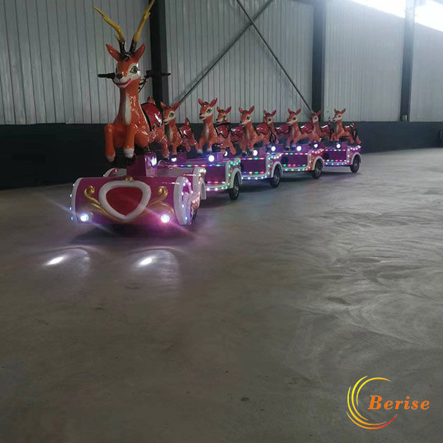 Christmas Deer Trackless Train