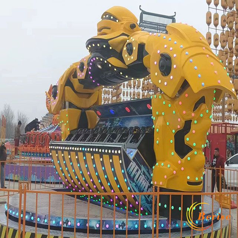 Funfair Adults Entertainment Robocop Rides