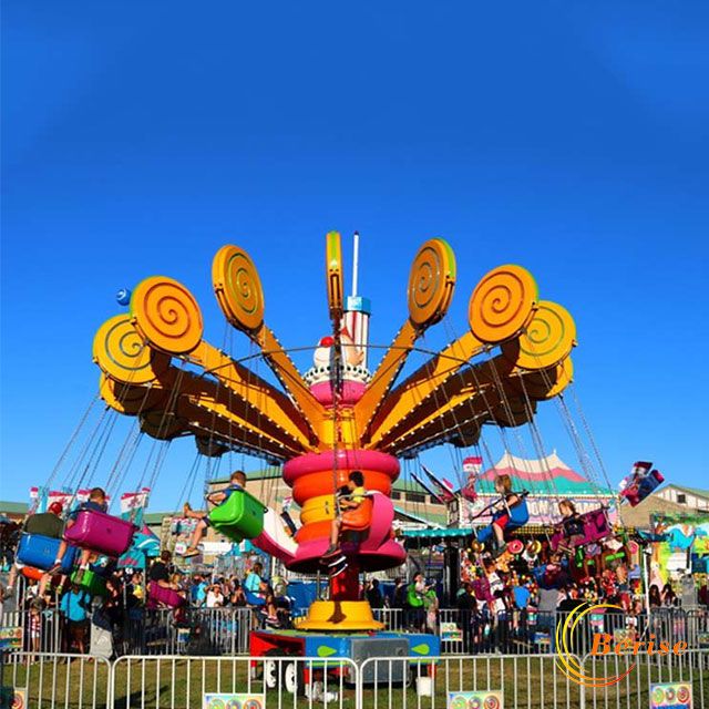 24 Seats Mobile Flying Chairs