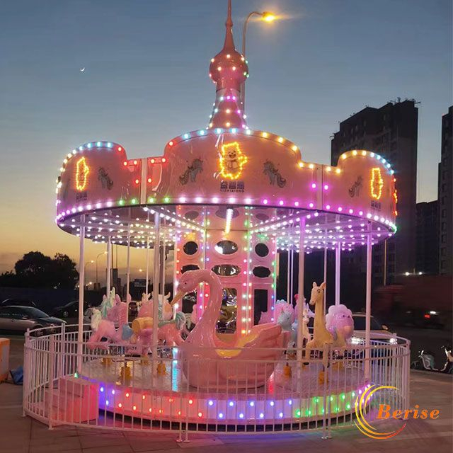 Cartoon Kiddie Carousel