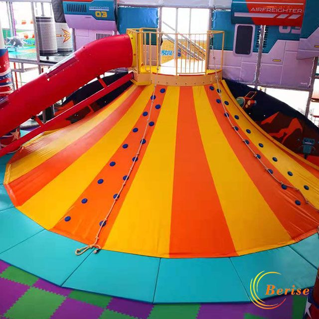 Children Games Volcano Climbing Slide