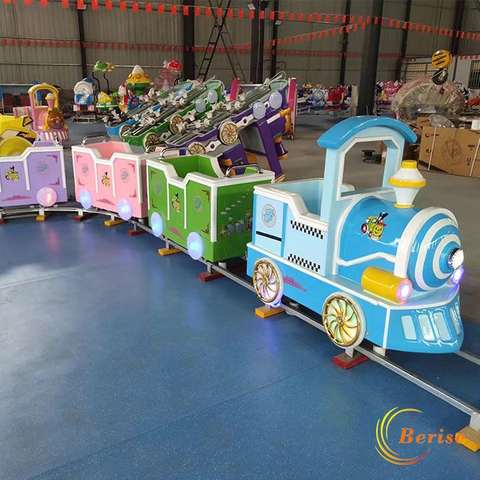 playground children games mini train 