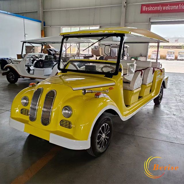 Vintage Tourism Car Park Travelling Car
