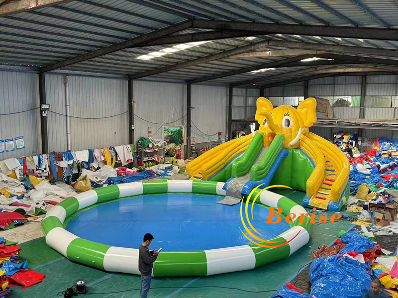 水上充气滑梯-7