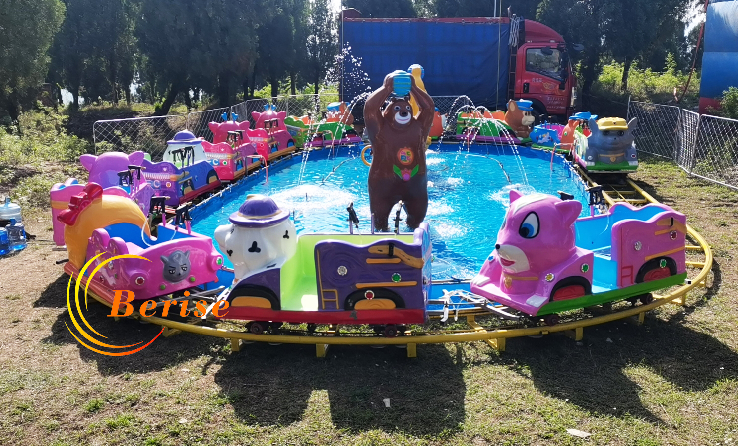 Kiddie Train with Water Games