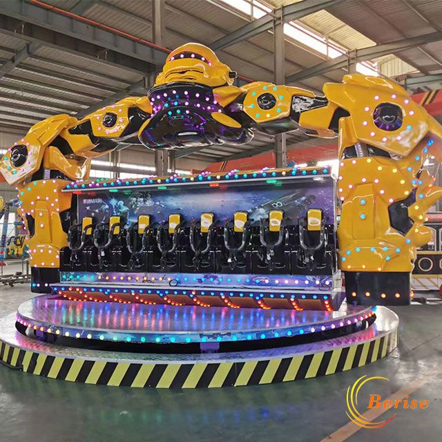 Funfair Adults Entertainment Robocop Rides