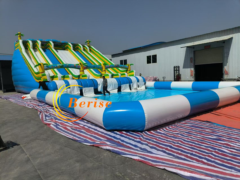 水上充气滑梯-1