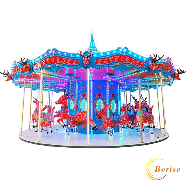 Christmas Deer Carousel Rides