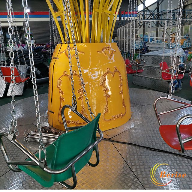 Kiddie Rides 12 Seats Mini Flying Chairs