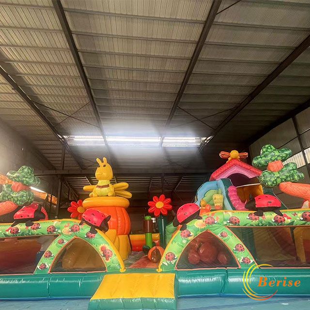 Funny Kiddie Games Inflatable Castle