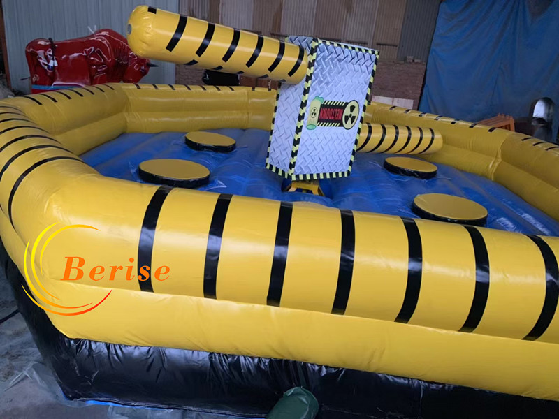 export the customized inflatable games to Ecuador