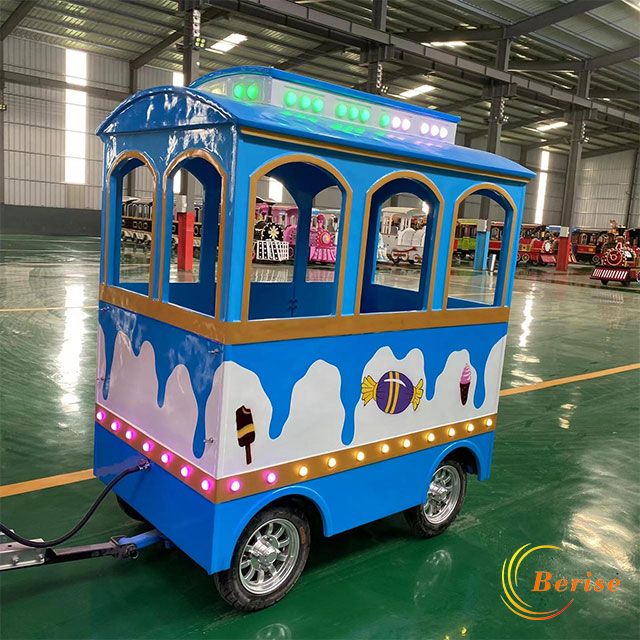 Business Street Entertainment Rides Electric Train