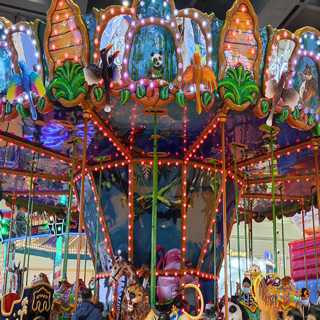 Animal World Luxury Carousel