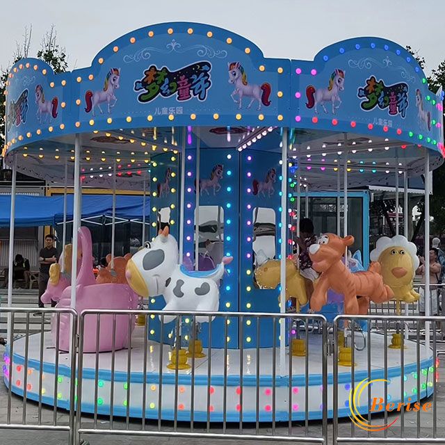 Cartoon Kiddie Carousel