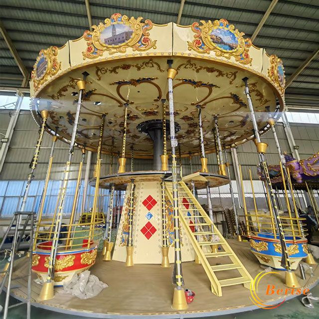 50 Seats Two-story Carousel Equipment