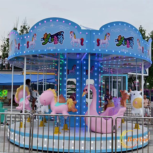 Cartoon Kiddie Carousel