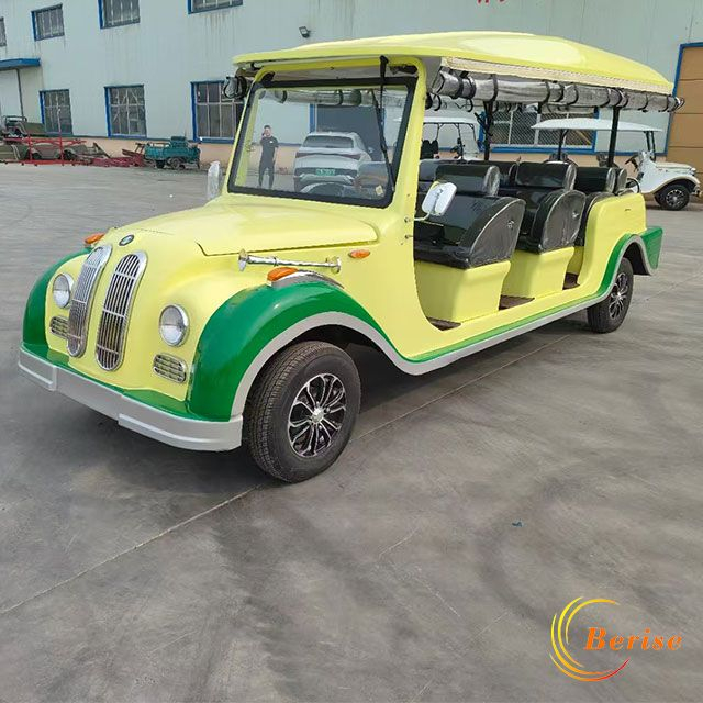 Vintage Tourism Car Park Travelling Car