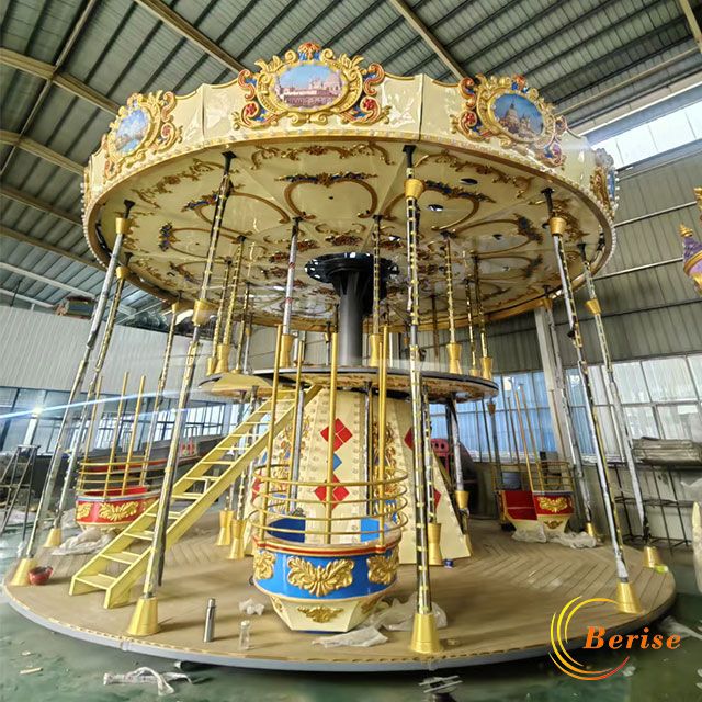 50 Seats Two-story Carousel Equipment