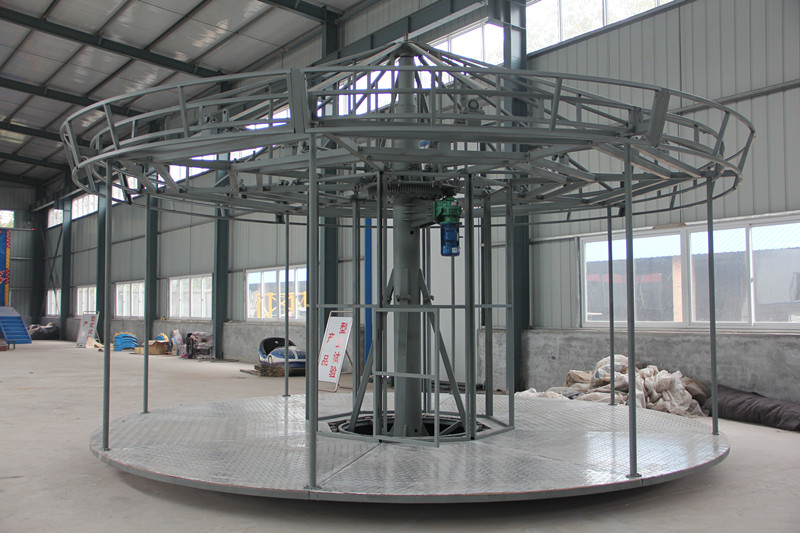 上传动转马钢架结构