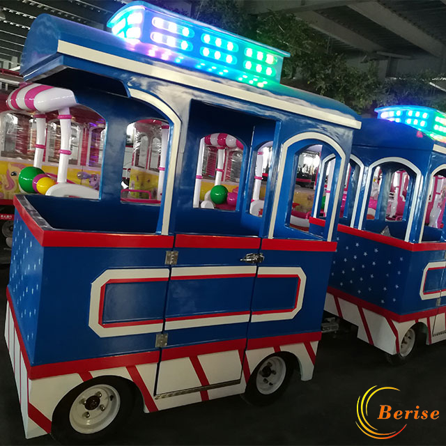 England Trackless Train