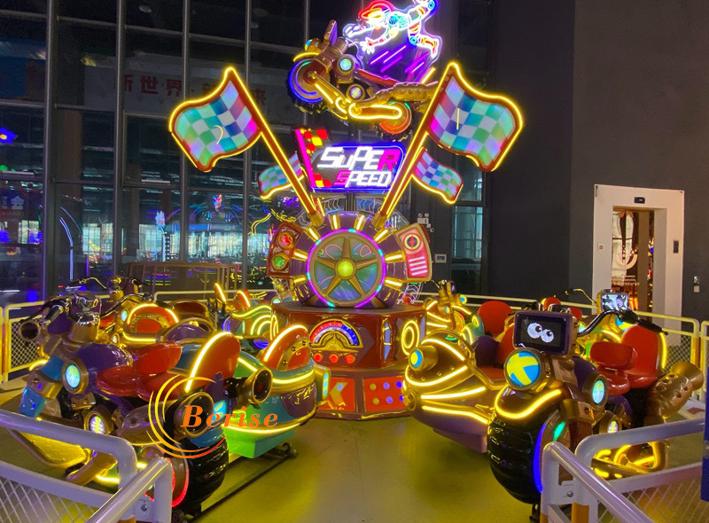 outdoor new kiddie game motor bike rides