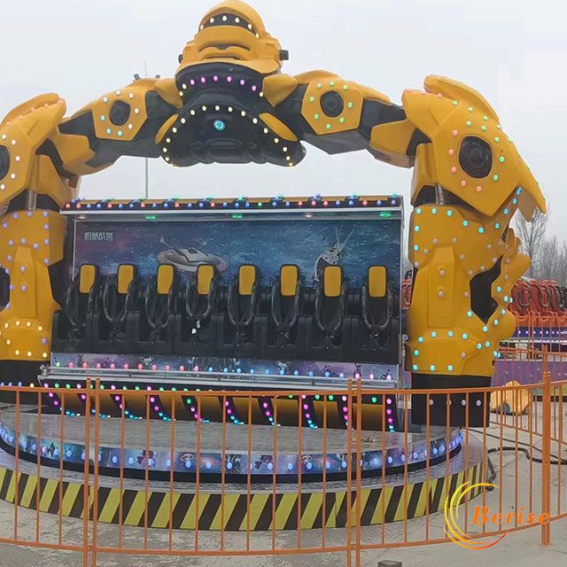 Funfair Adults Entertainment Robocop Rides