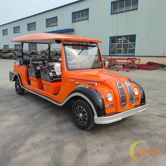 Vintage Tourism Car Park Travelling Car