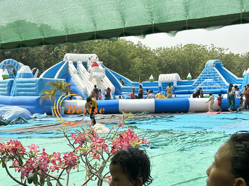 水上充气滑梯-5