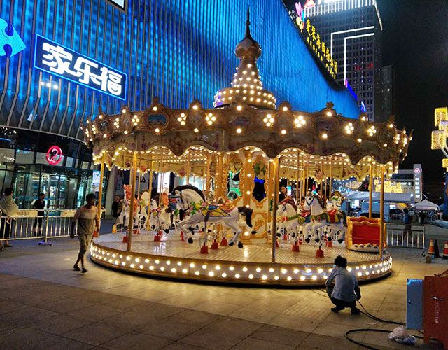 24seats luxury carousel export to Mexico