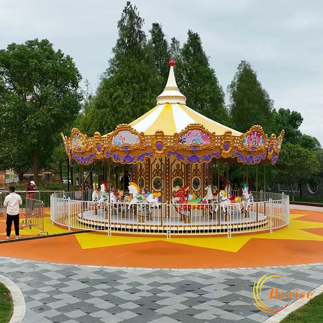 Park Family Fun Carousel Rides
