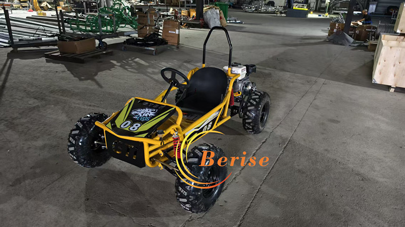  Children attractions gasoline go karts 212CC off-road car