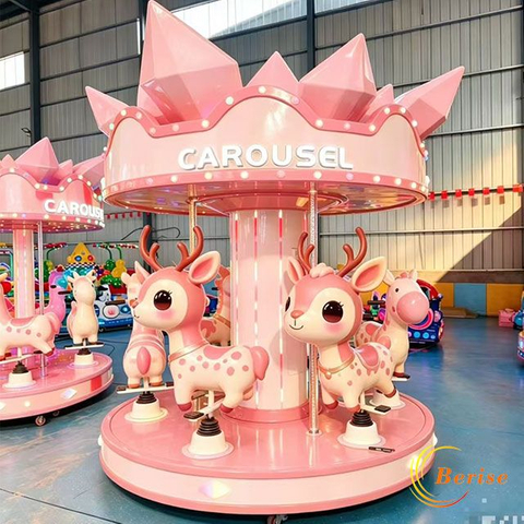commercial playground shopping malls kids mini carousel