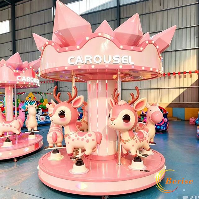 commercial playground shopping malls kids mini carousel