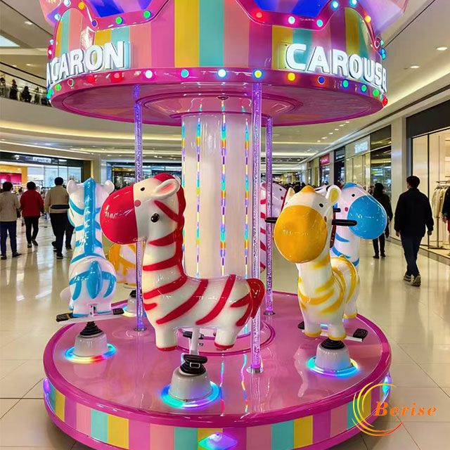 commercial playground shopping malls kids mini carousel