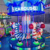 commercial playground shopping malls kids mini carousel
