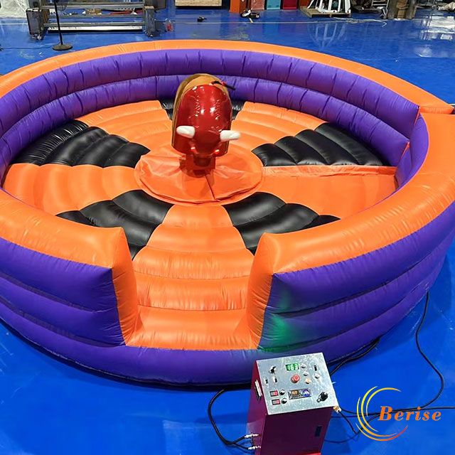 Exciting Inflatable Bull Games Mechanical Bull Rides for children and adults fun