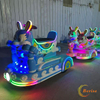 Cartoon Rabbit style electric train sightseeing trackless train