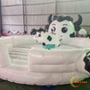 Lovely Dairy Cow Style Inflatable Games Outdoor Children Fun Attractions